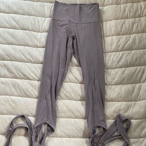 Lululemon Align leggings with ballerina tie